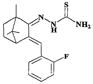 Preparation and antitumor activity of camphor-based thiosemicarbazone compounds