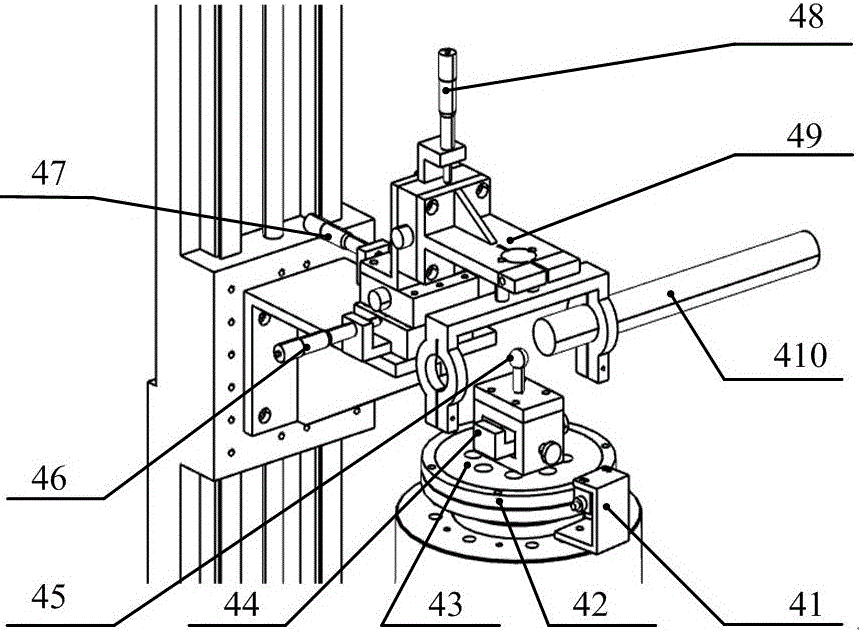 Rotation error measuring apparatus of aerostatic spindle