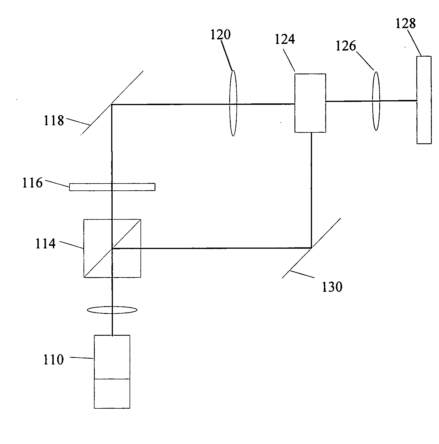 Holographic recording system having a relay system