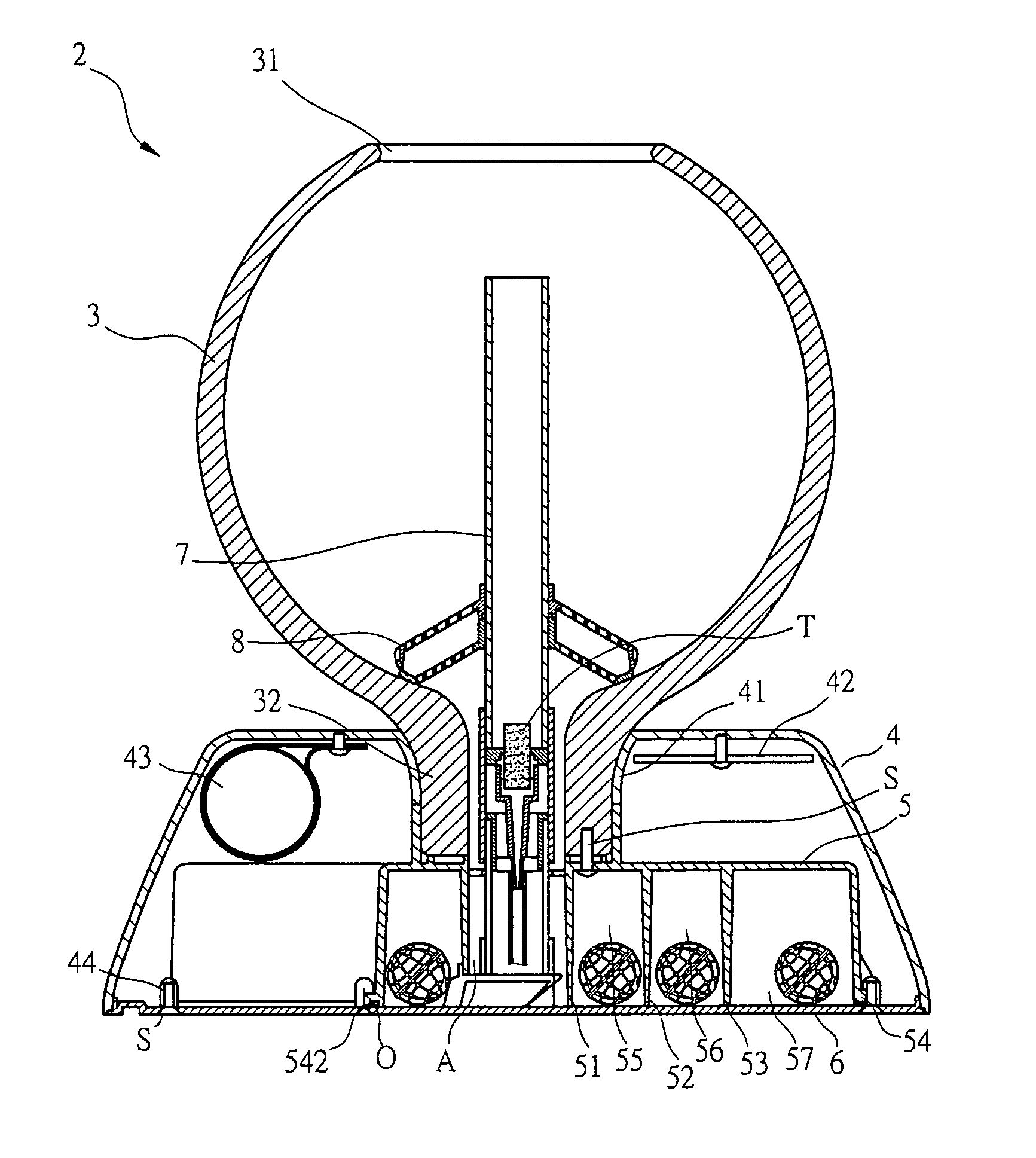 Aquarium device with enhanced water filtration