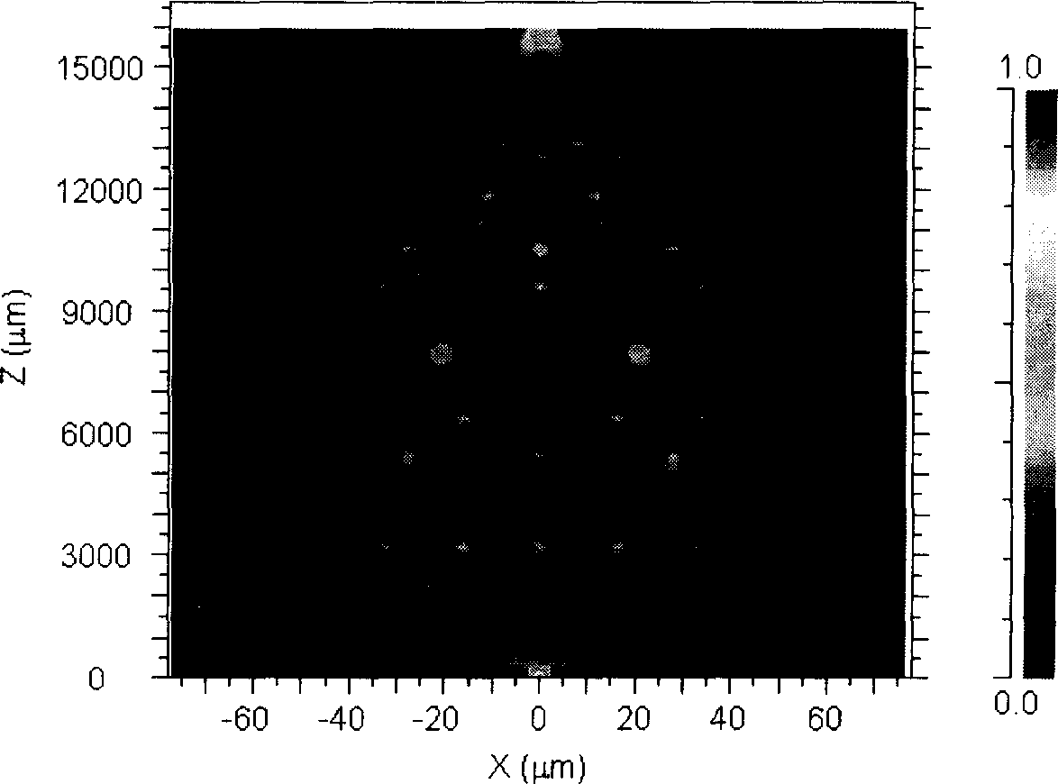 Multi-mode interference beam splitter and apparatus and method for preparing the same