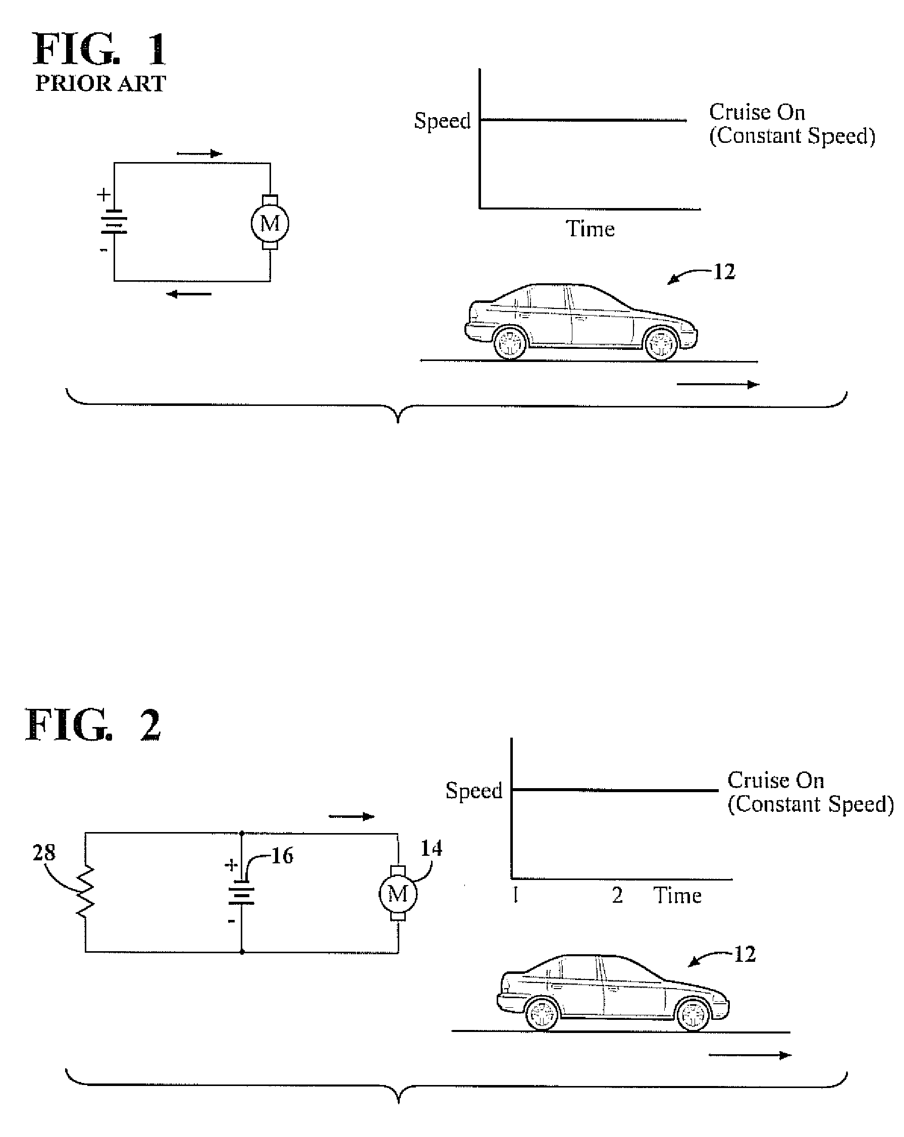 System and method for maintaining the speed of a vehicle