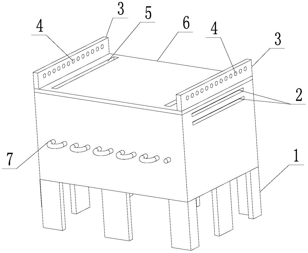 Yarn drying box for spinning