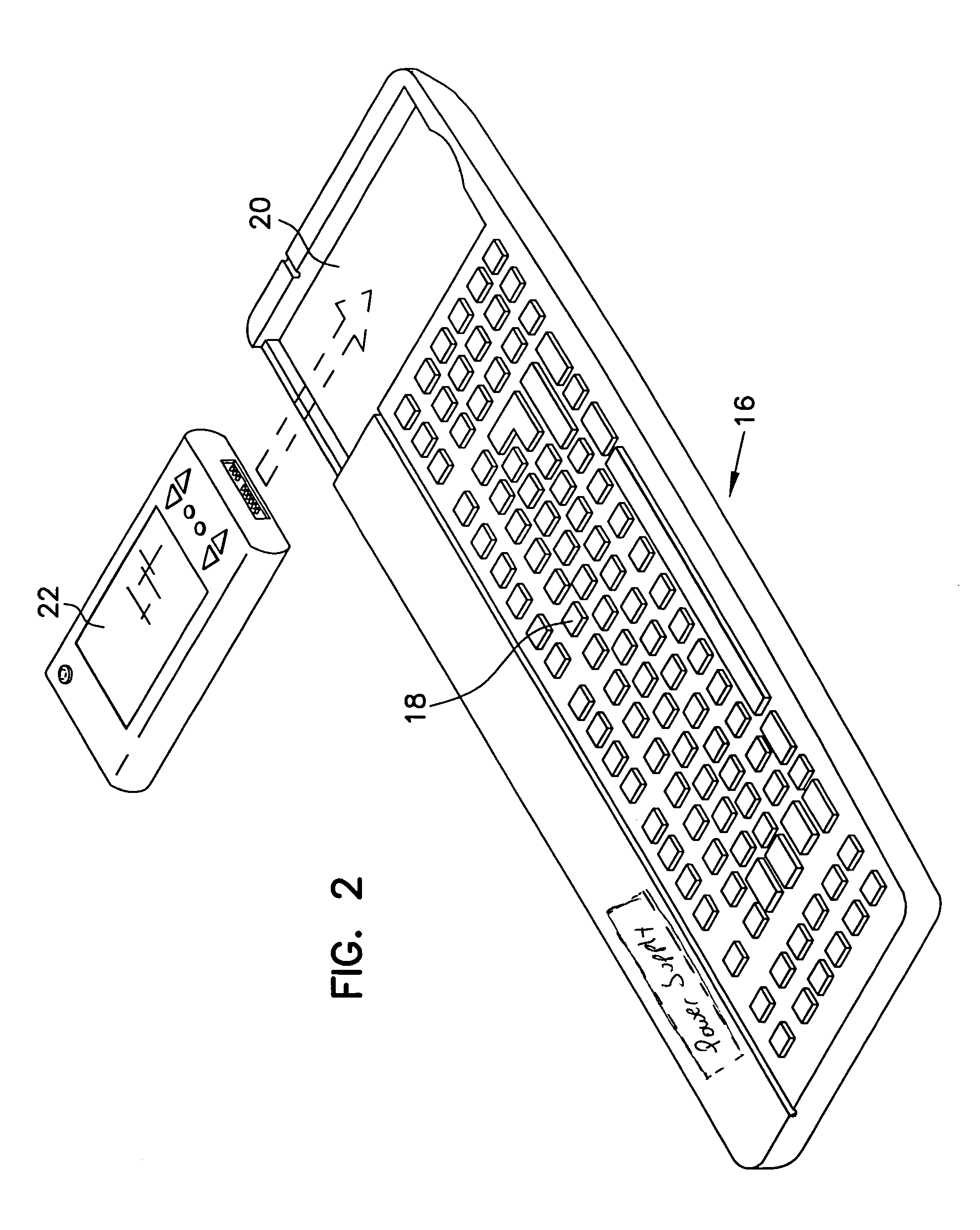 Modular computer device and computer keyboard for modular device
