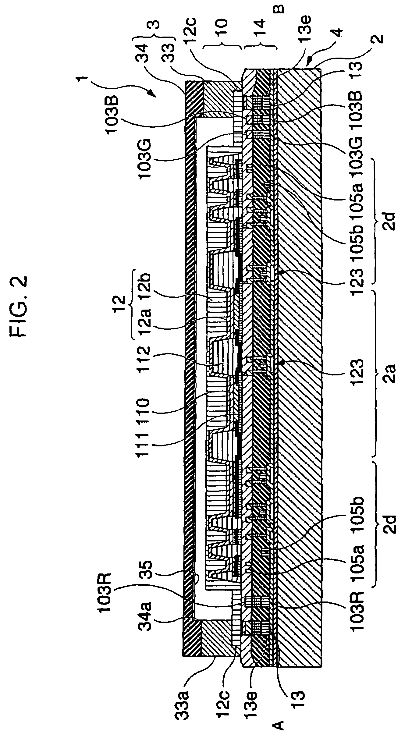 Light-emitting device with improved brightness control and narrow frame and electronic apparatus with the light-emitting device