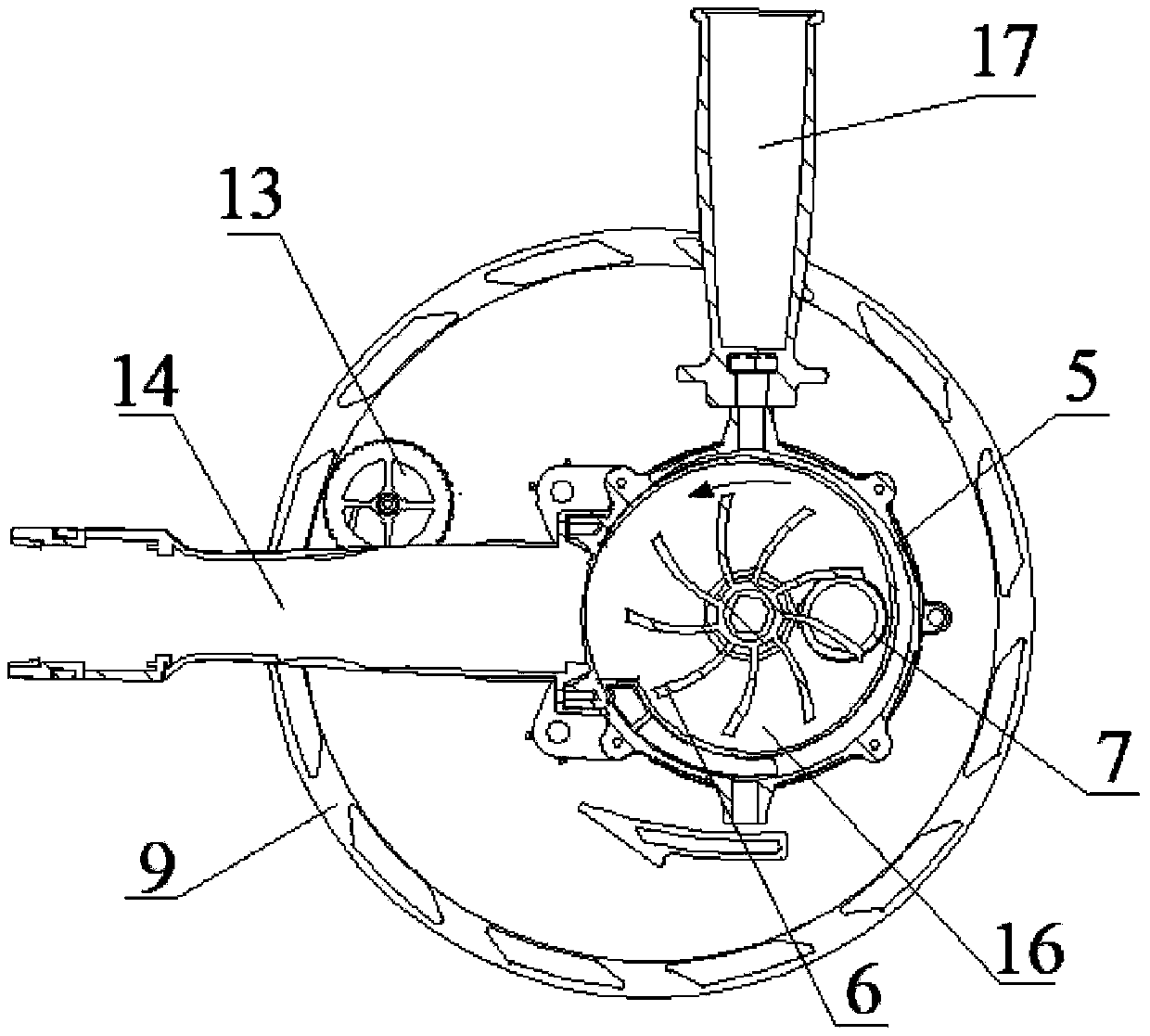 Novel wall polishing machine