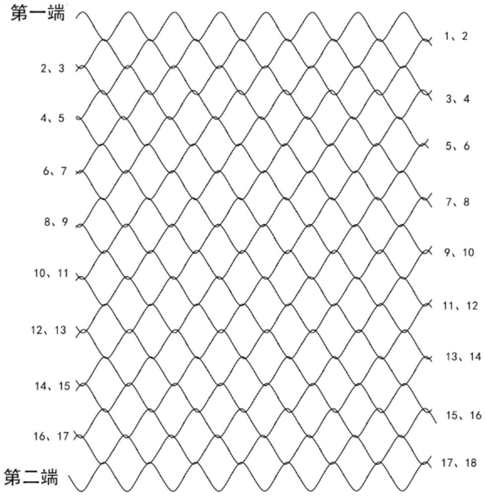 Anti-cutting net sketching net fence with alarm function and installation method