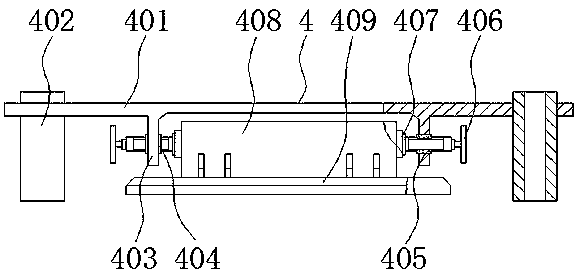 Cutting and compressing device for facial mask processing
