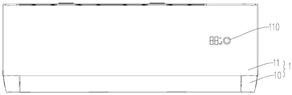 Air conditioner and color temperature display method thereof