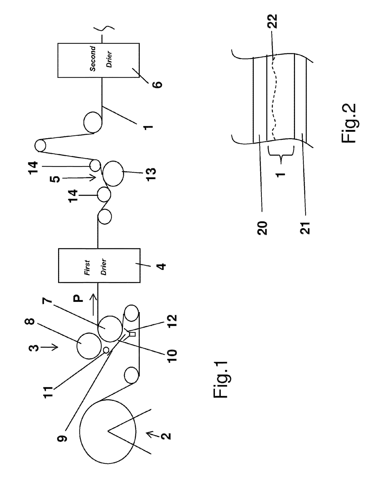 Method for coating a paper web