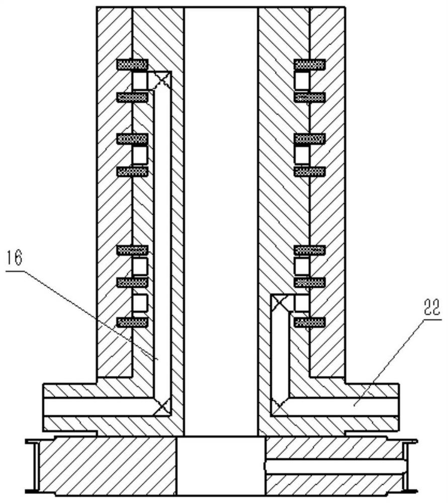 Multi-runner high-speed rotating sealing device capable of conveying hard powder