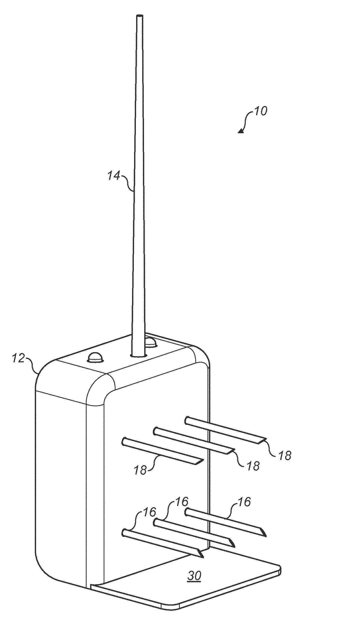 Device and method for measuring plant growth conditions