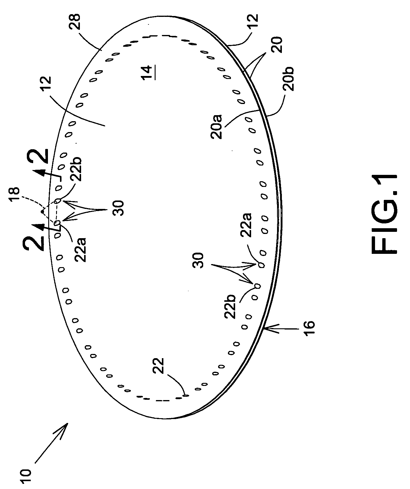 Prosthetic repair patch with suture retaining structure
