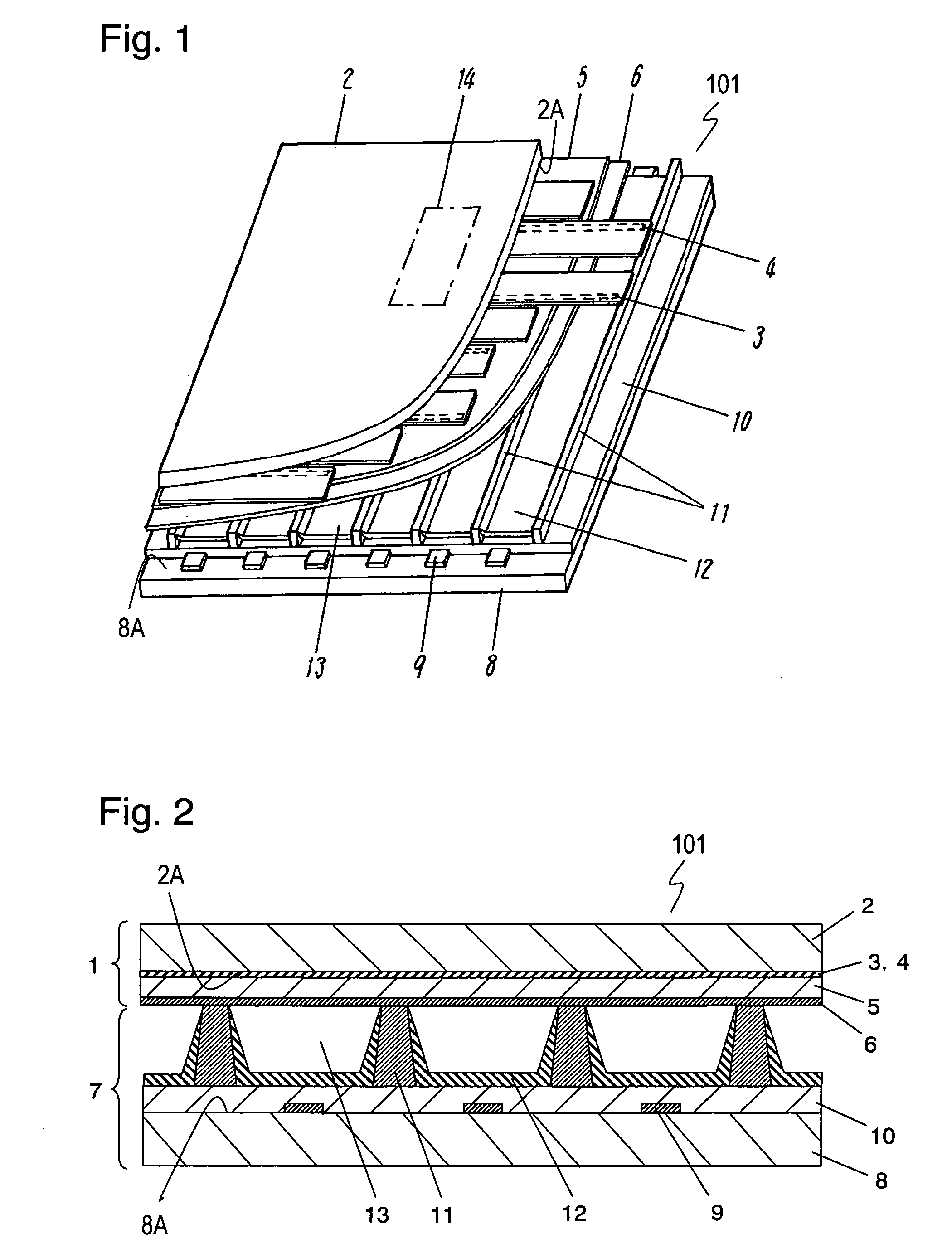 Plasma display panel having protective layer with magnesium oxide and magnesium carbide