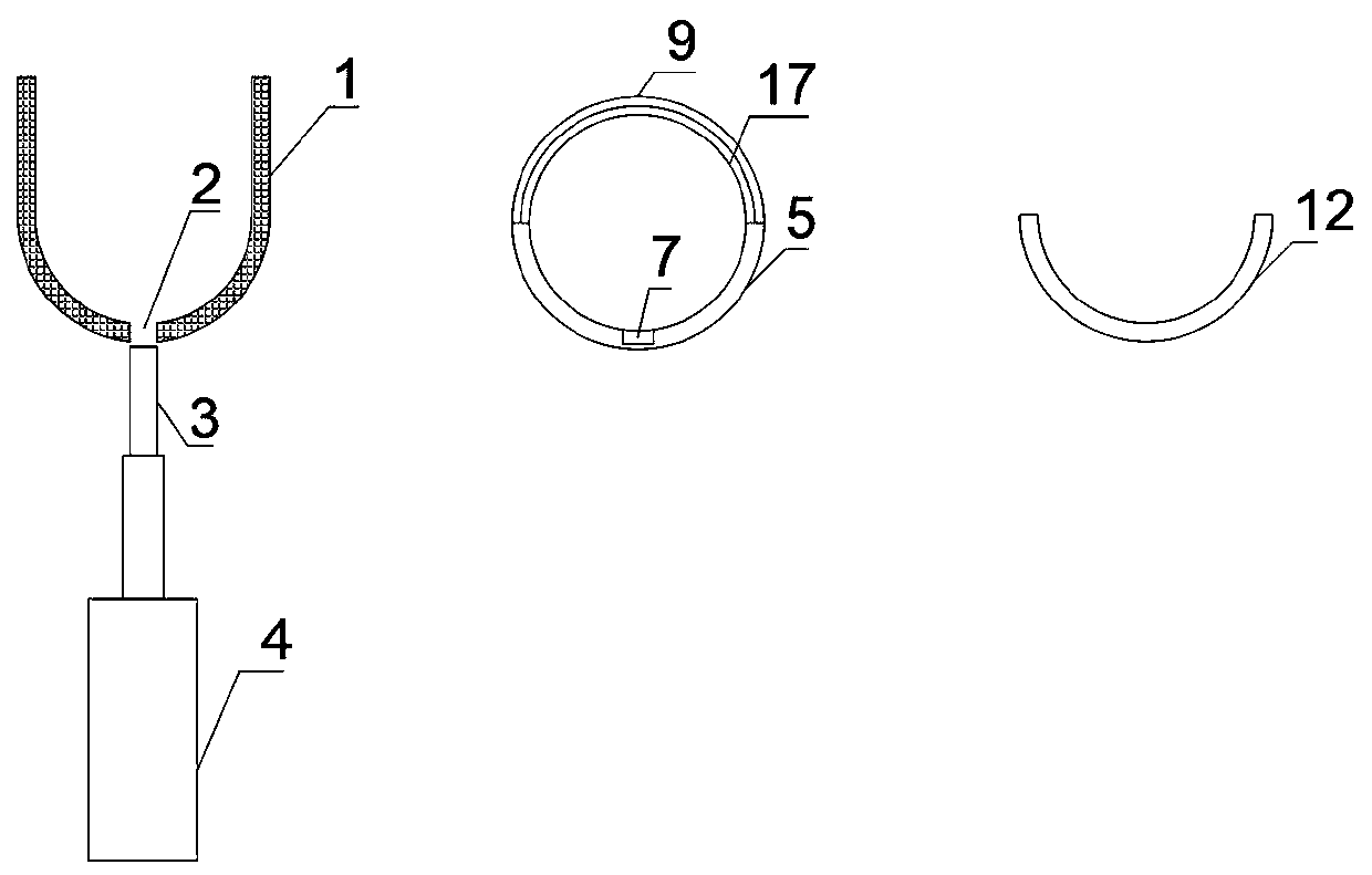 A device for correcting the front and rear directions of battery longitudinal conveyance