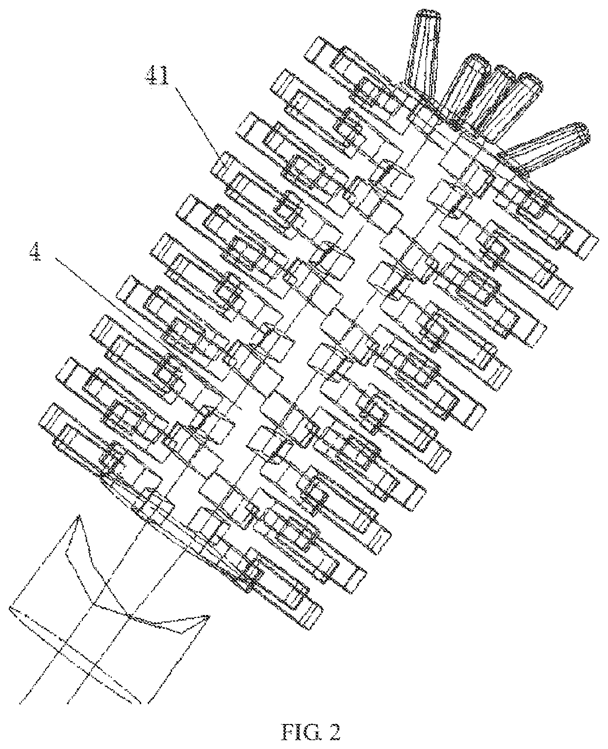 Integrally-formed flexible rubber applicator stick