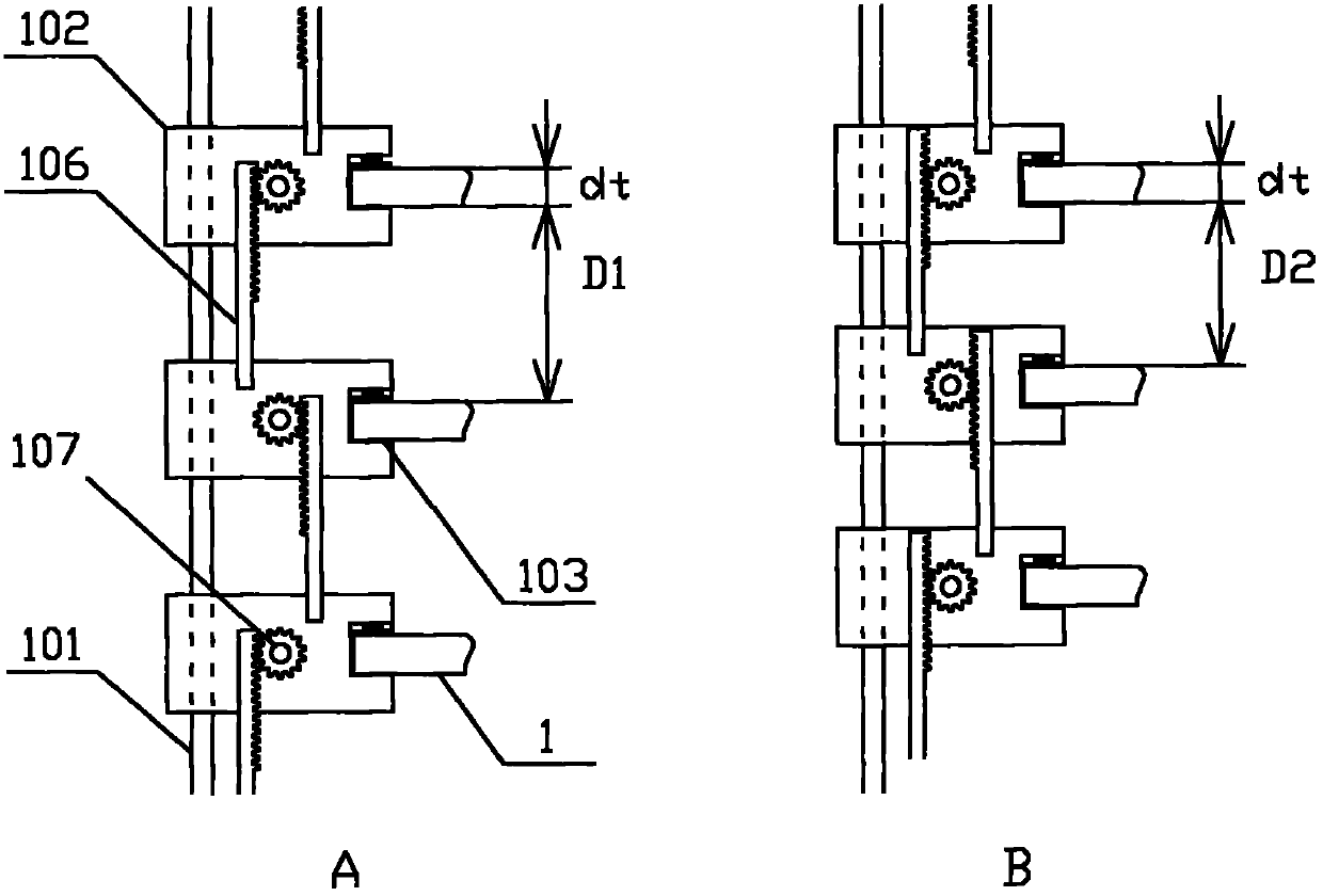 Finned tube locating fixture and assembly method of heat exchanger