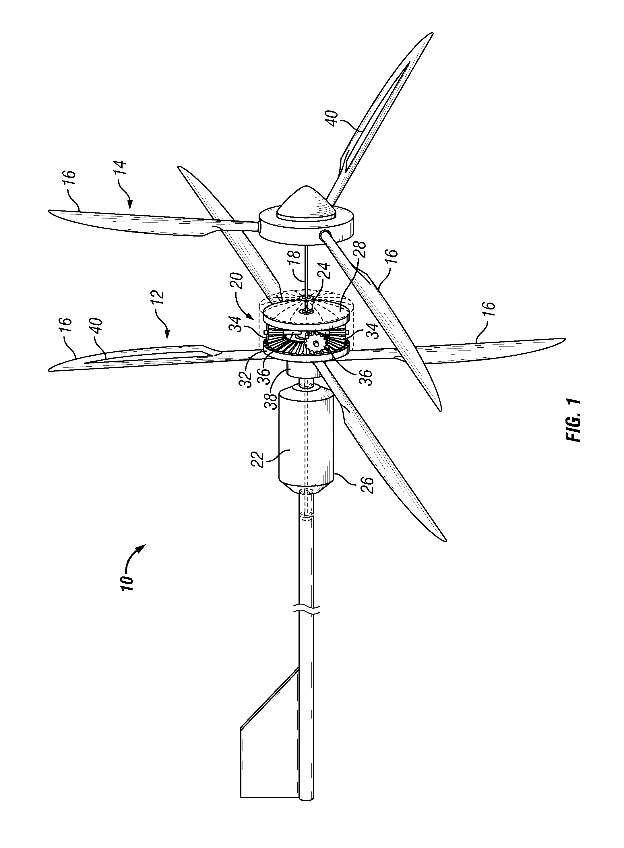 Drive System for Use with Flowing Fluids