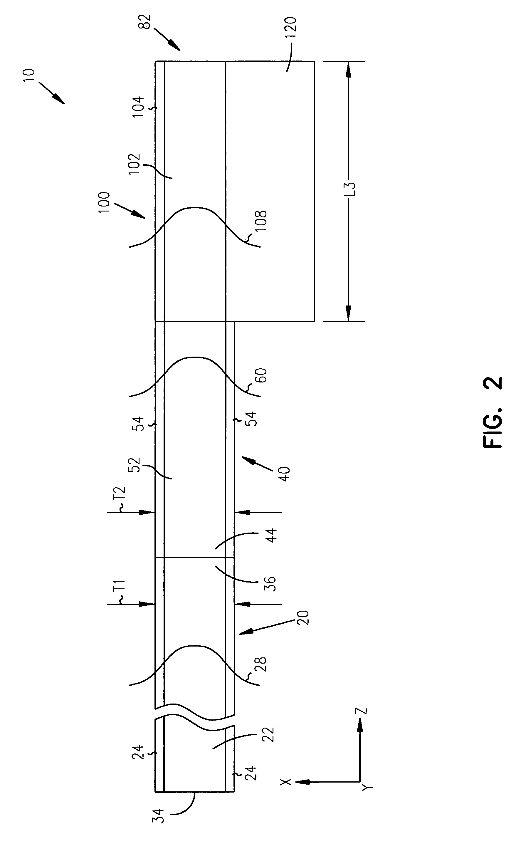 1xN fanout waveguide photodetector