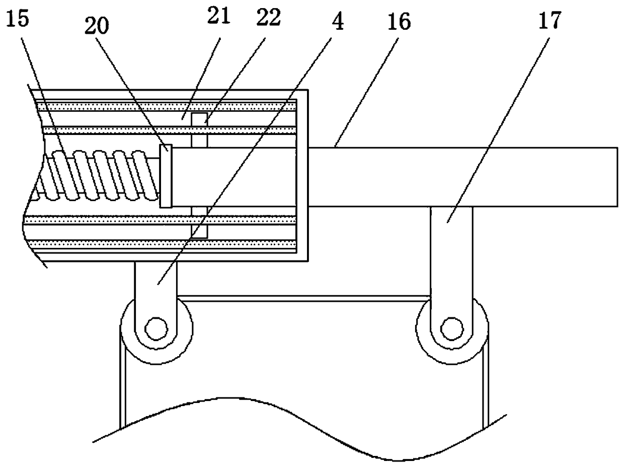 Ship hoisting device