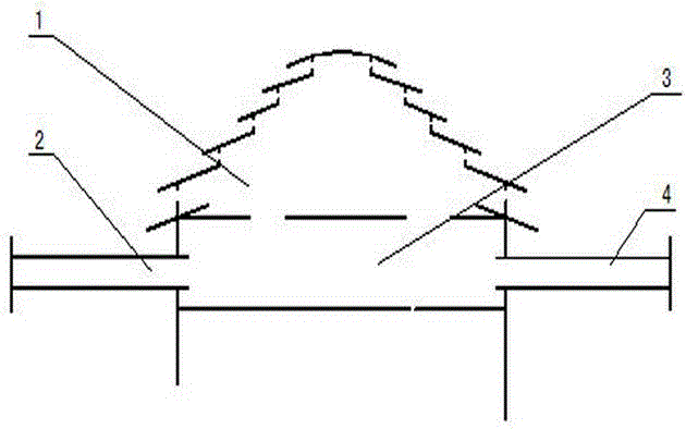 Coke quenching method for coke quenching furnace with gas-liquid two-phase distributor