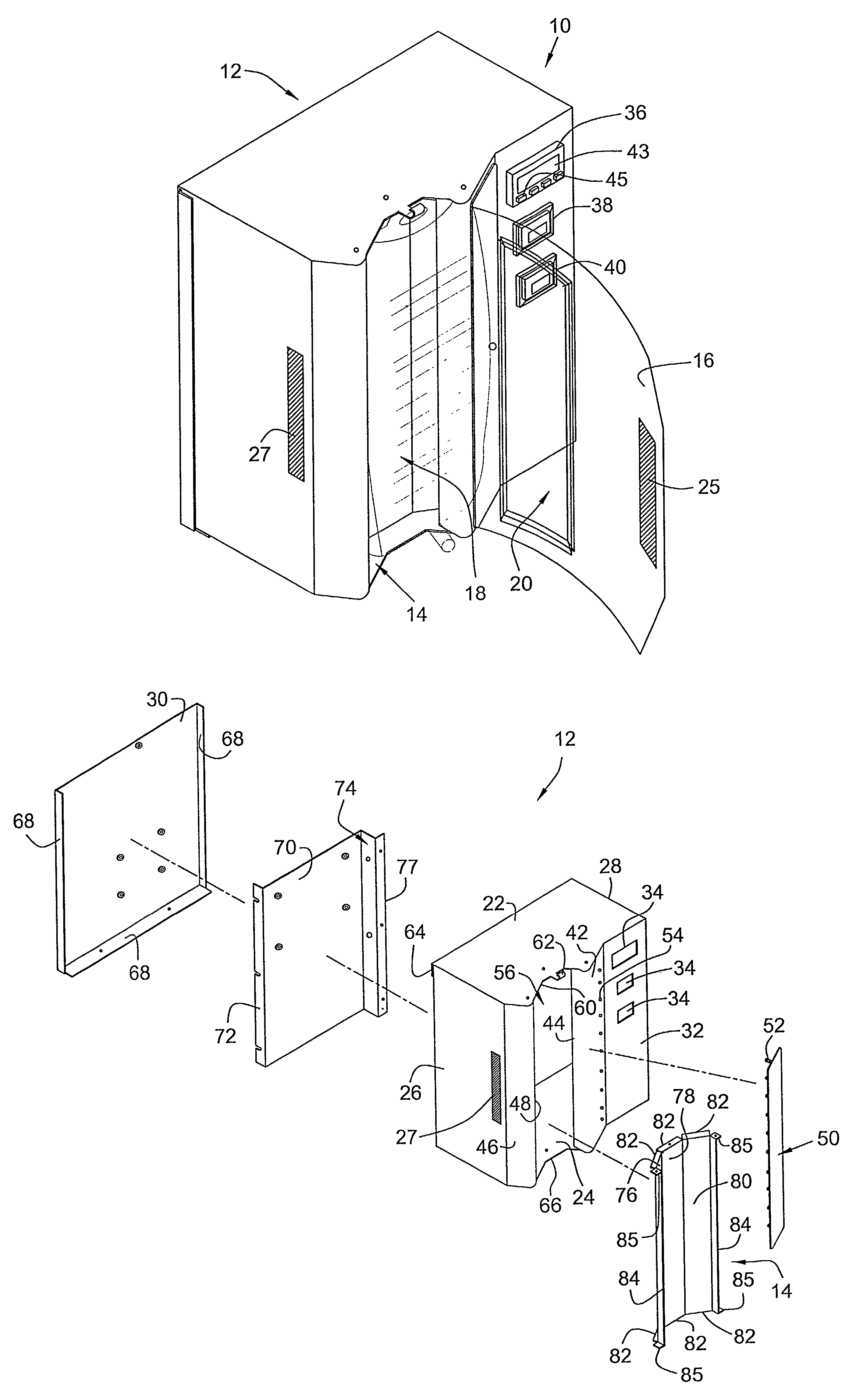 Method and apparatus for controlling pressurized infusion and temperature of infused liquids