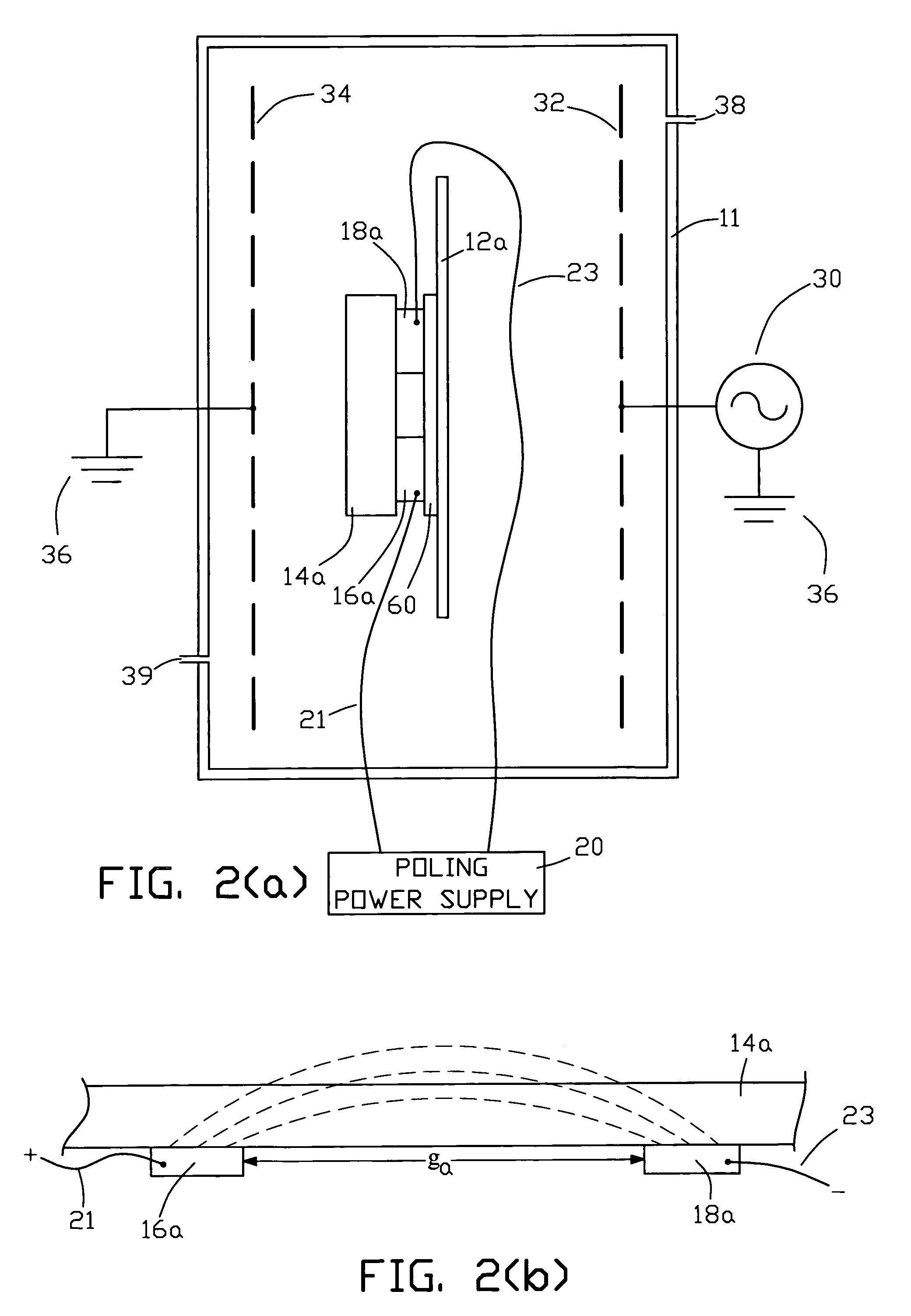 Poled plasma deposition