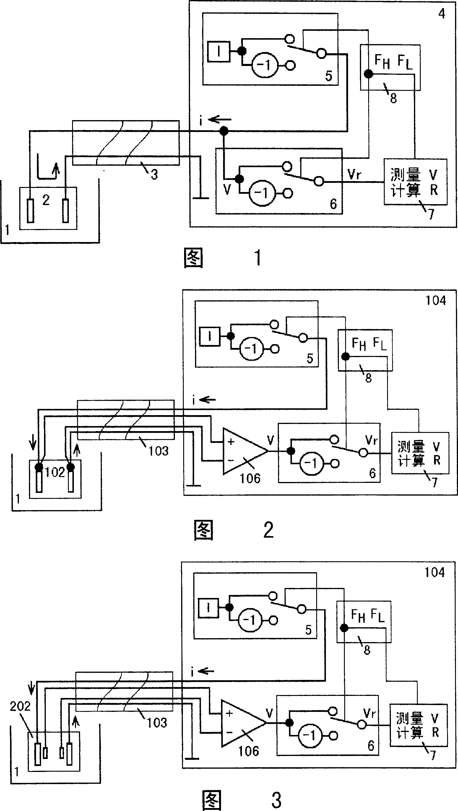 Measurement method of solution electric conductivity