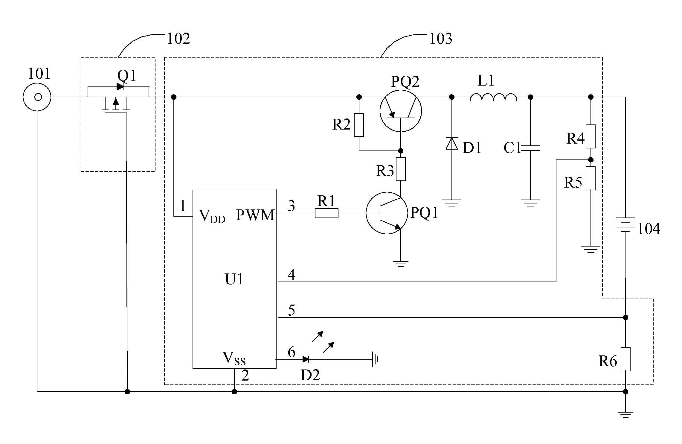 Charging circuit and method for preventing charging power supply from reversely connecting