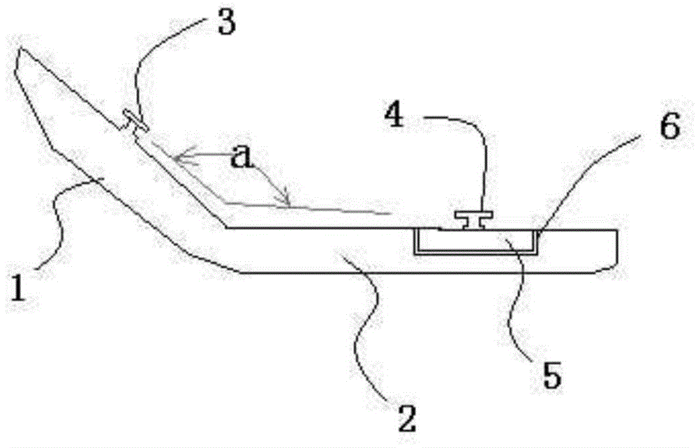 Radial artery puncture fixed compression plate