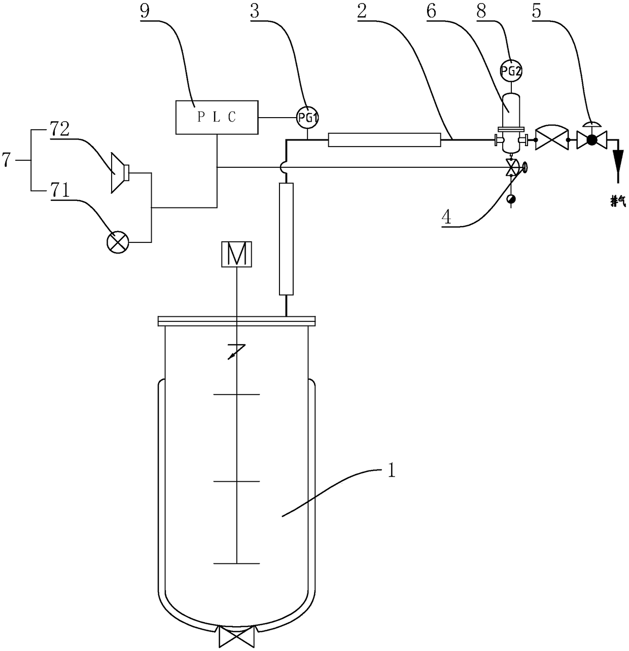 Negative pressure protective fermentation tank