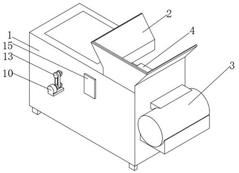 Core layer winnowing machine for screening large wood shavings