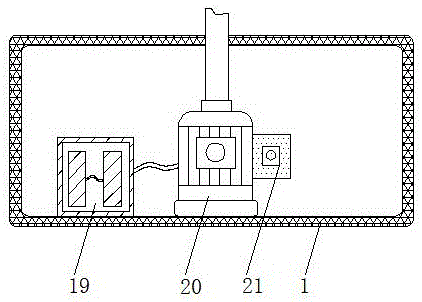 Rotary bearing drying device