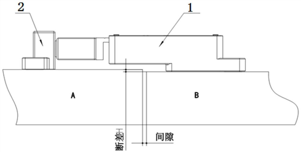 A high-precision displacement sensor for gap monitoring