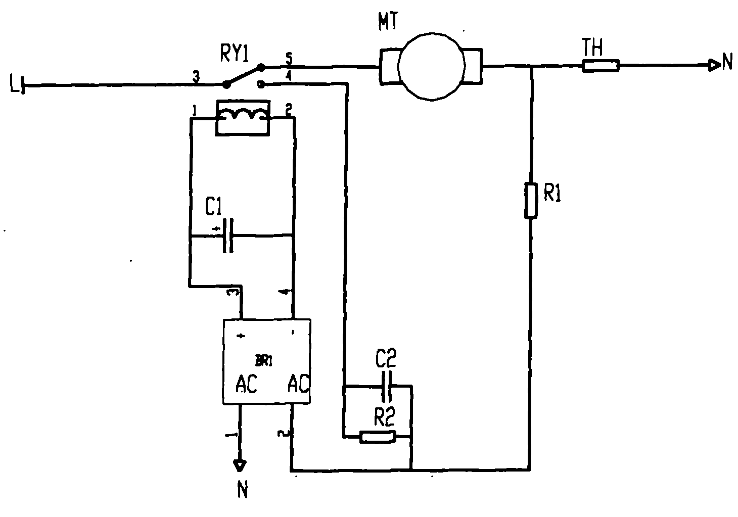 Heat protection circuit