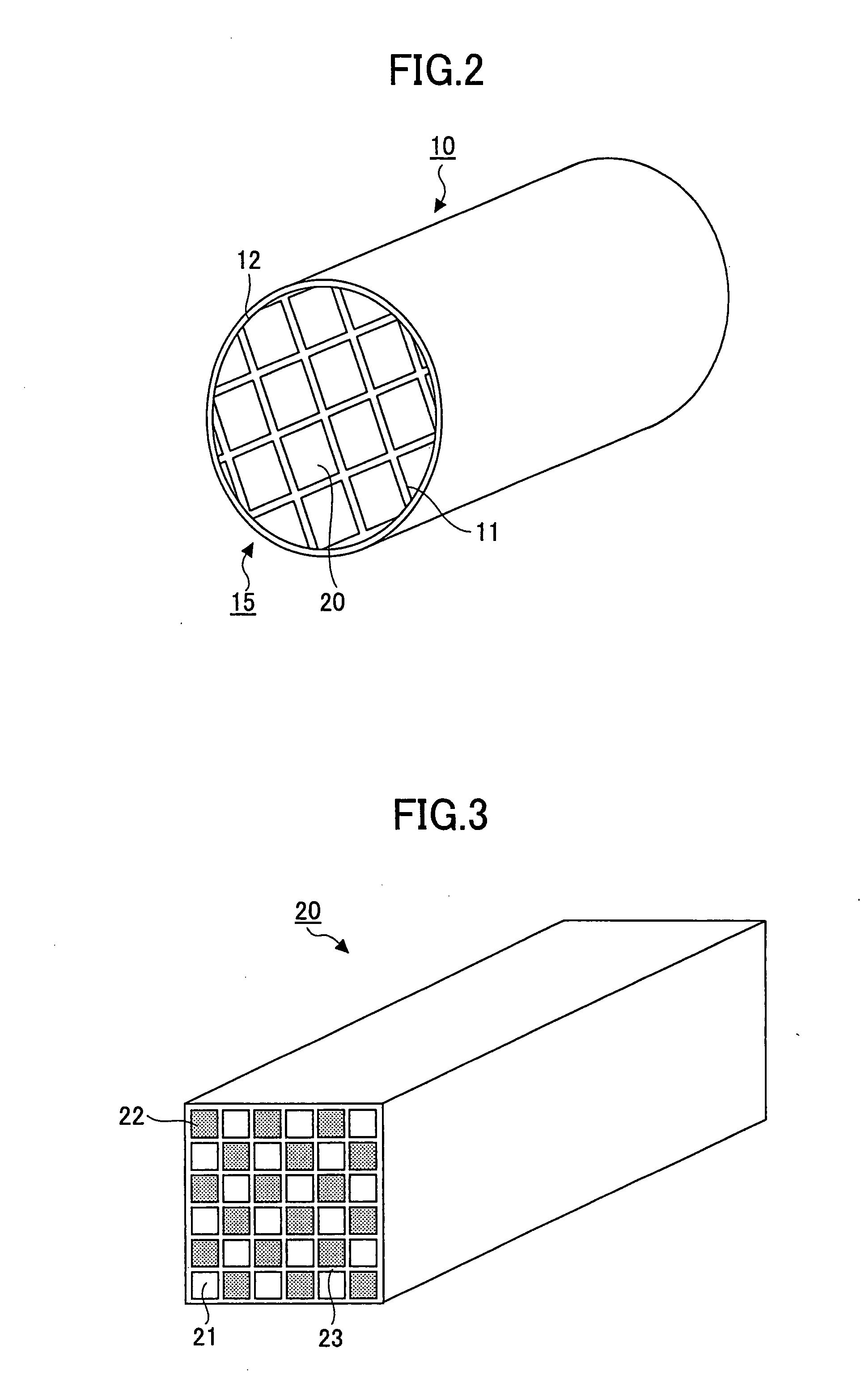 Honeycomb structure and exhaust gas purifying device