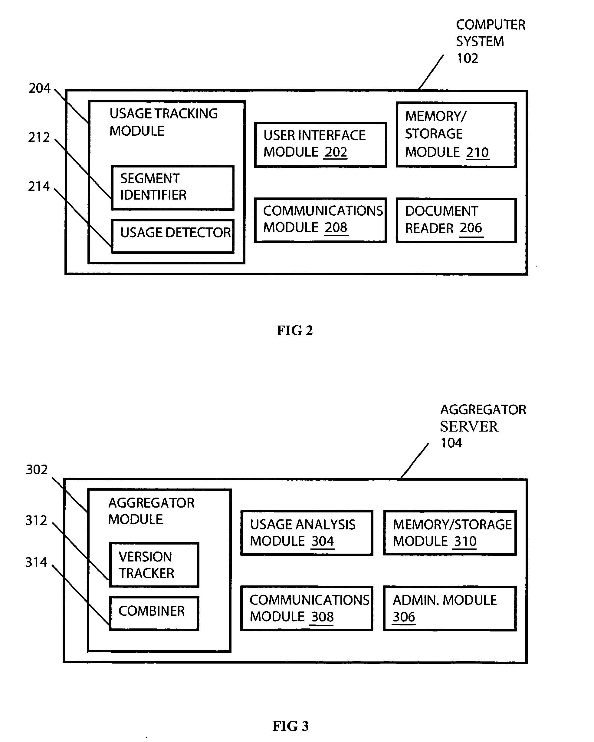 Systems, methods, and media for aggregating electronic document usage information