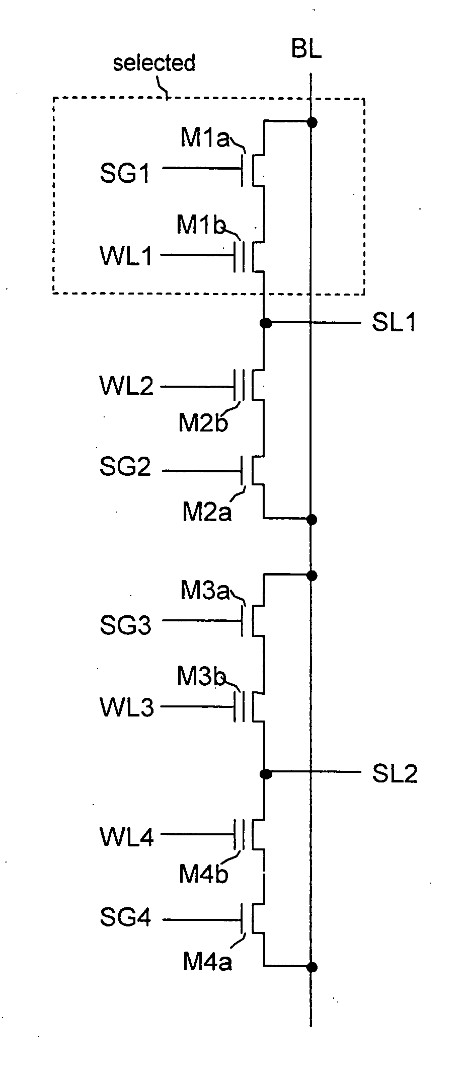 Combination nonvolatile memory using unified technology with byte, page and block write and simultaneous read and write operations