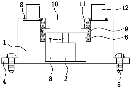 Bridge maintenance support structure and method of use thereof