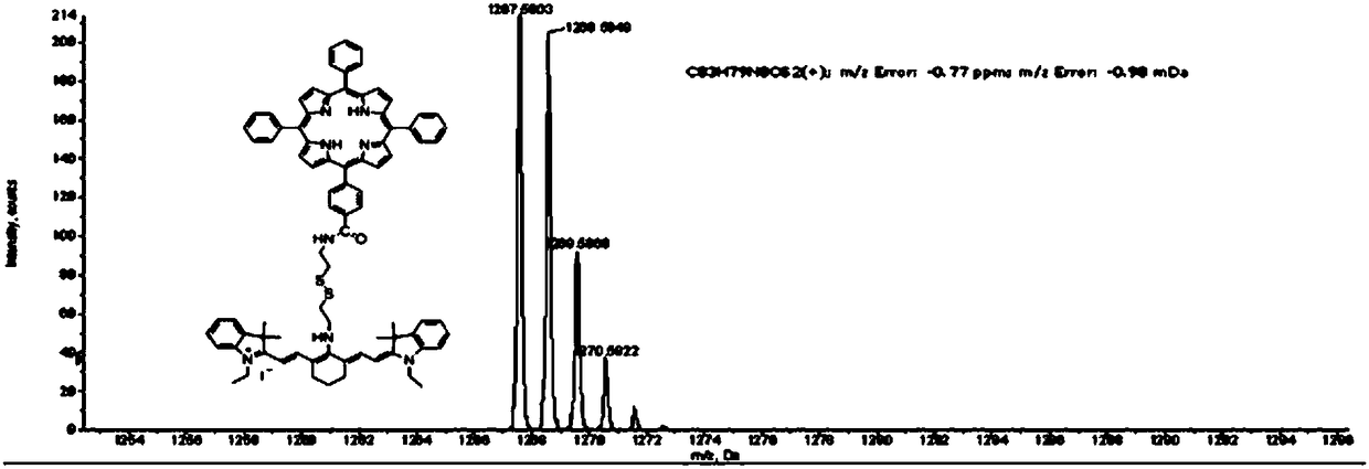 Organic matter and preparation method and application thereof