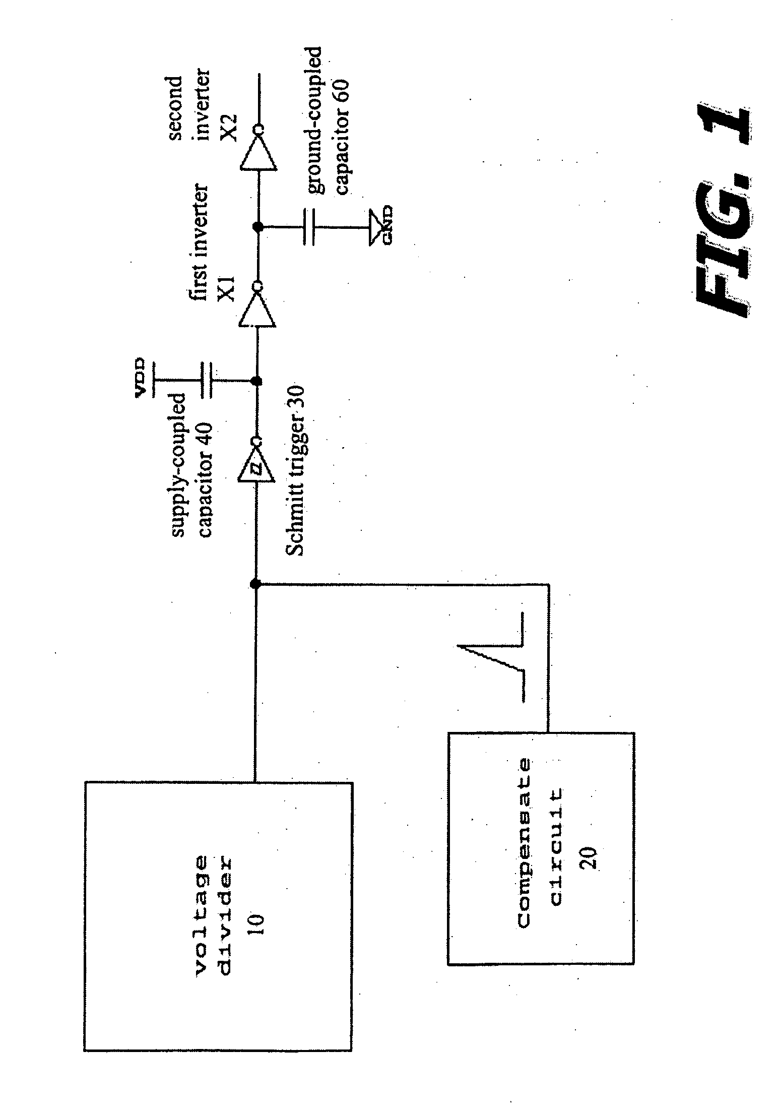 Power-on reset circuit with supply voltage and temperature immunity, ultra-low DC leakage current, and fast power crash reaction