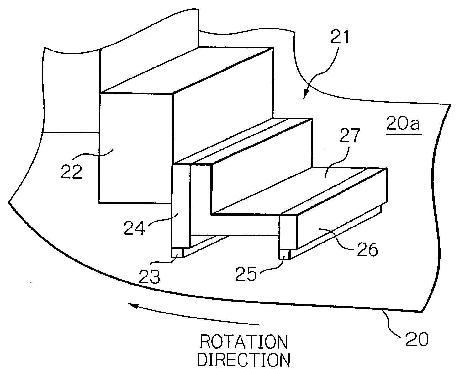 Apparatus for lapping thin film magnetic heads