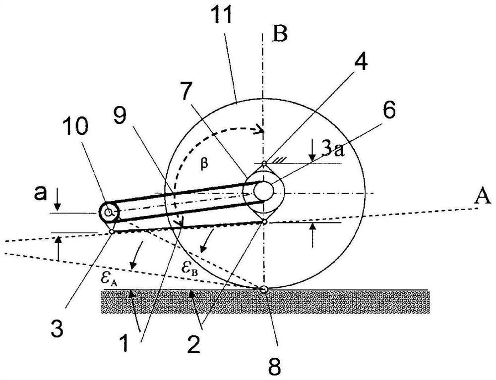 Combined tie-rod axles for vehicles