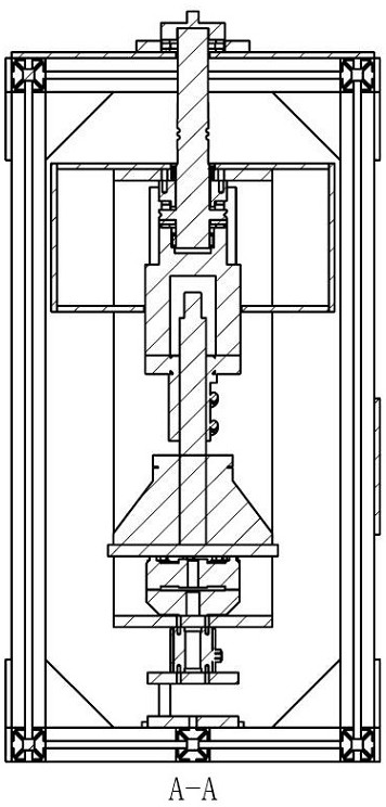 A test mold mechanism for rolling bearings and its application method