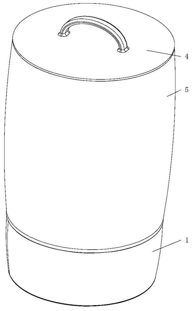 Medicine smashing device for cardiovascular medicine department