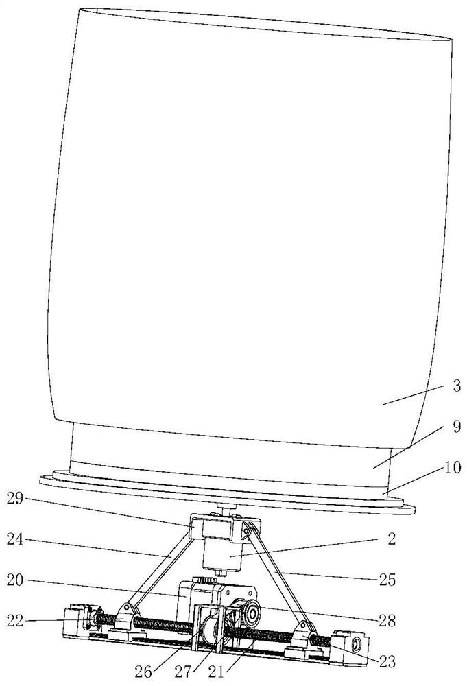 Medicine smashing device for cardiovascular medicine department