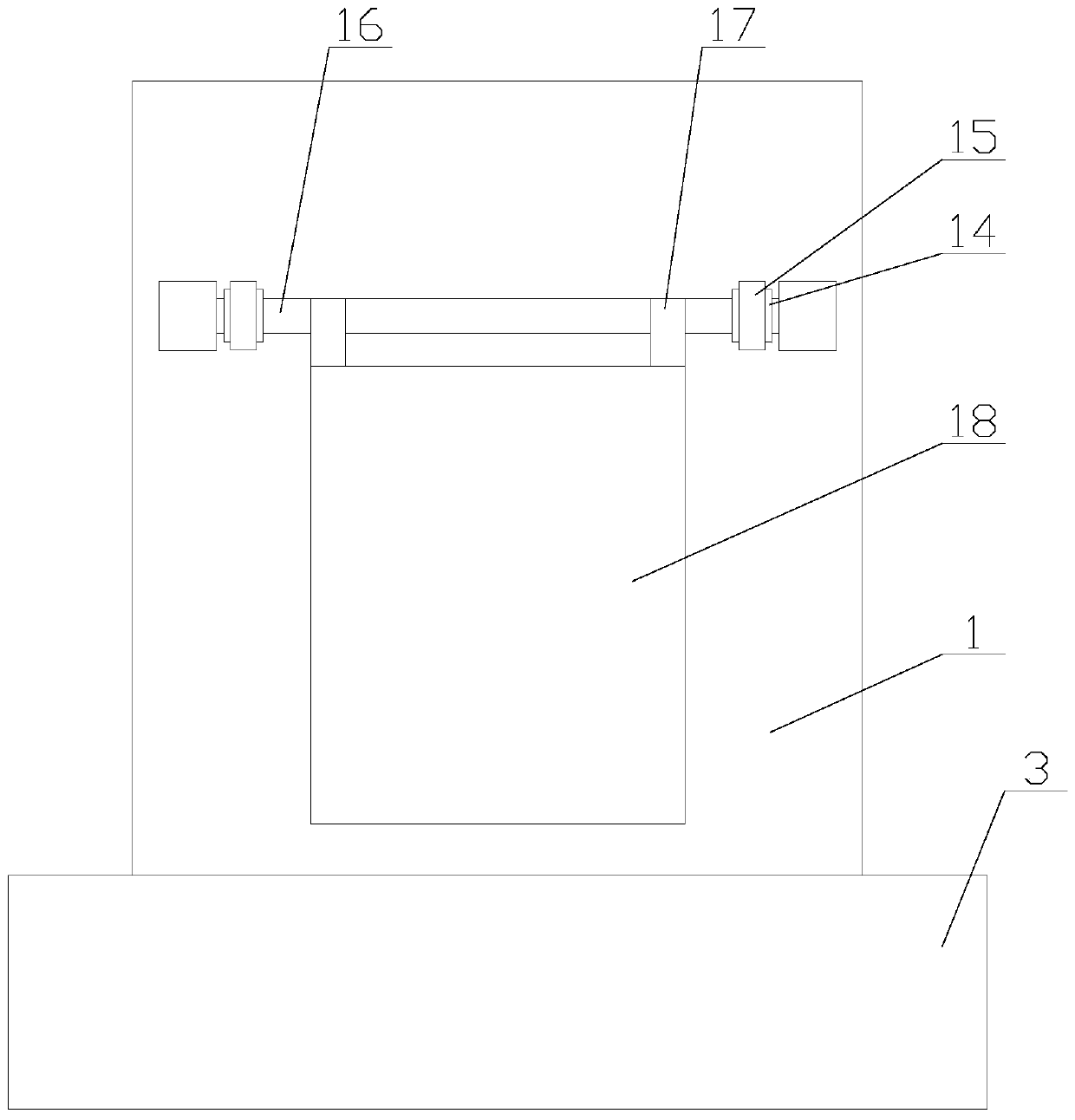 Electric automobile charging pile having protection function