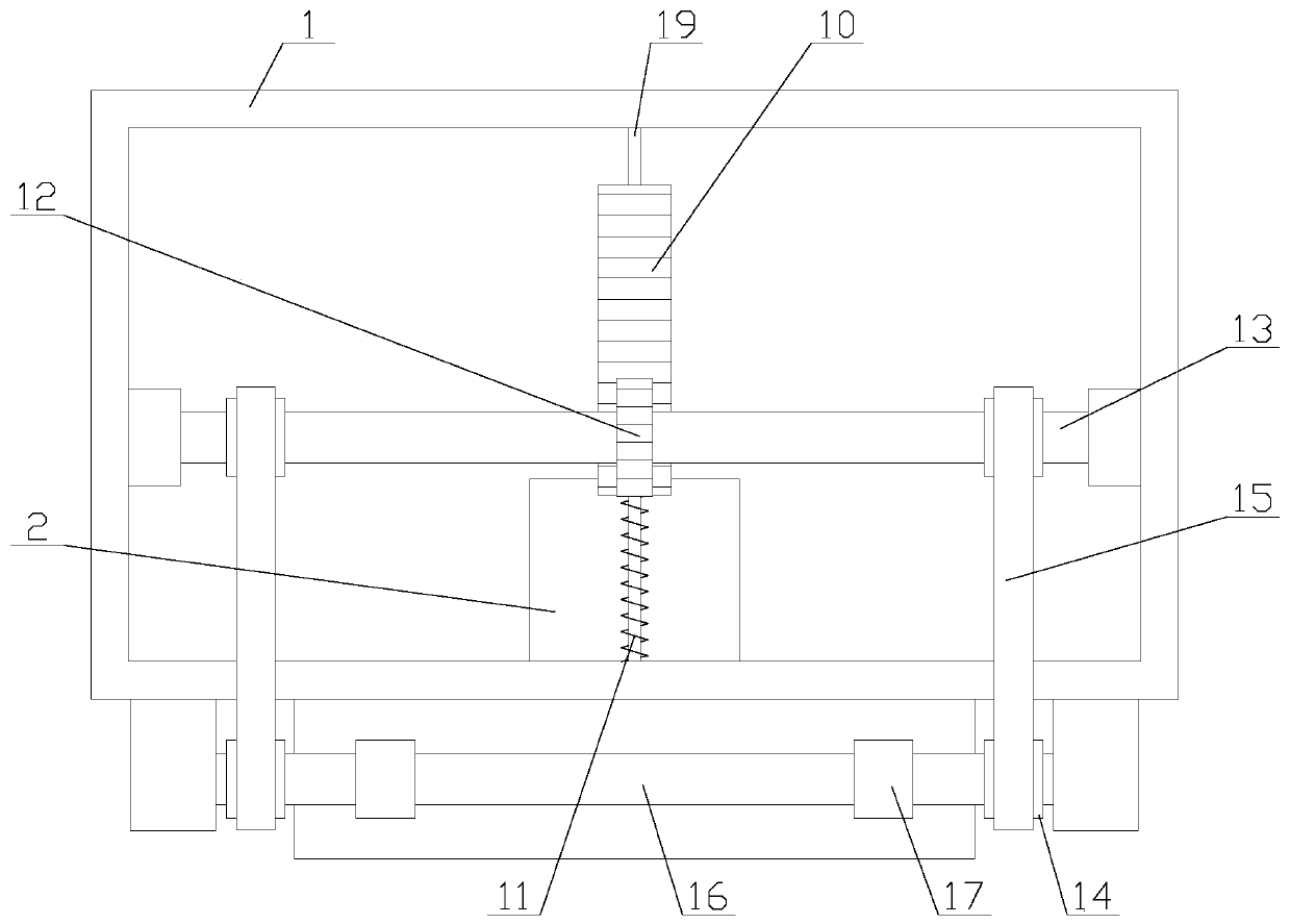 Electric automobile charging pile having protection function