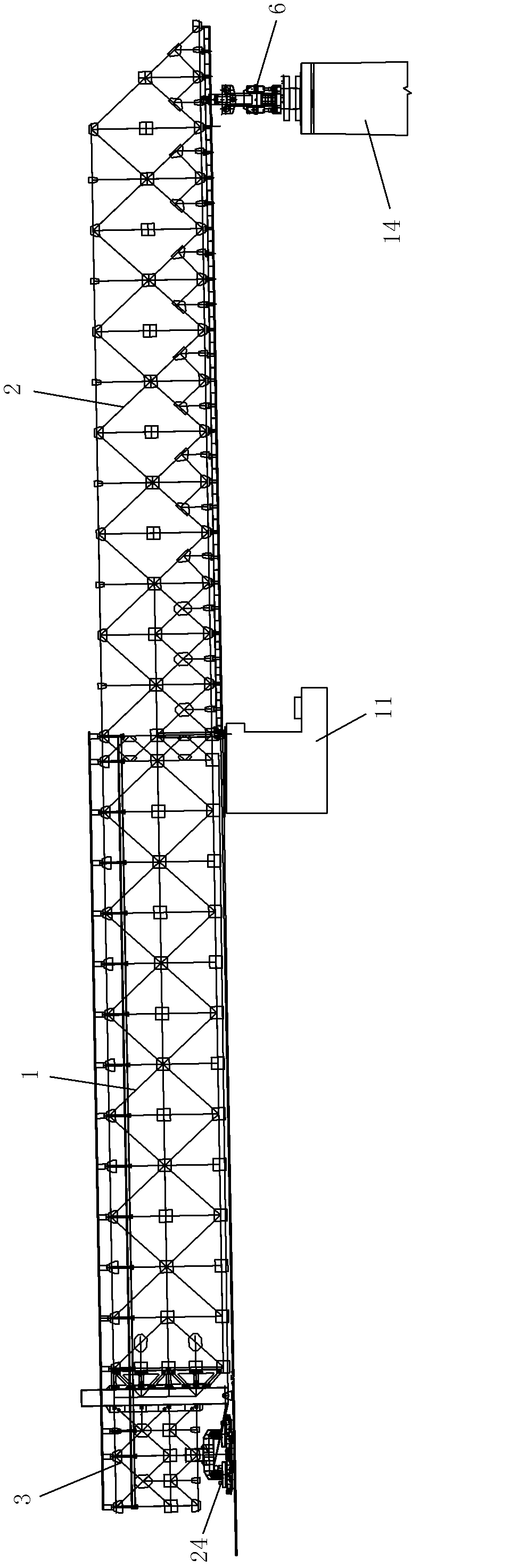 Large-section simply-supported box girder precasting and assembly process under conditions of strong wind and high altitude