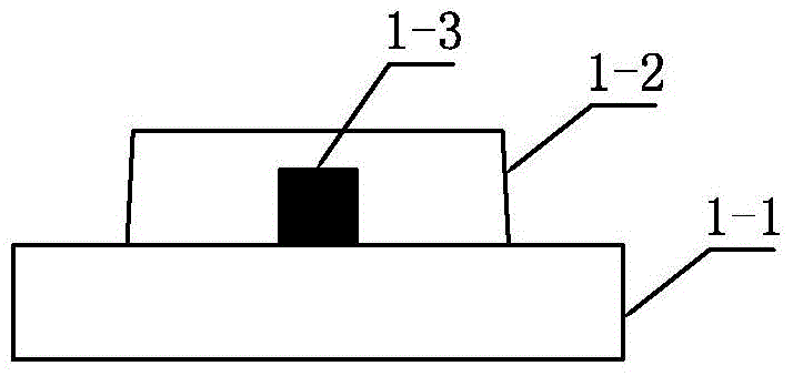 A kind of micro-chip light-emitting diode and its production process